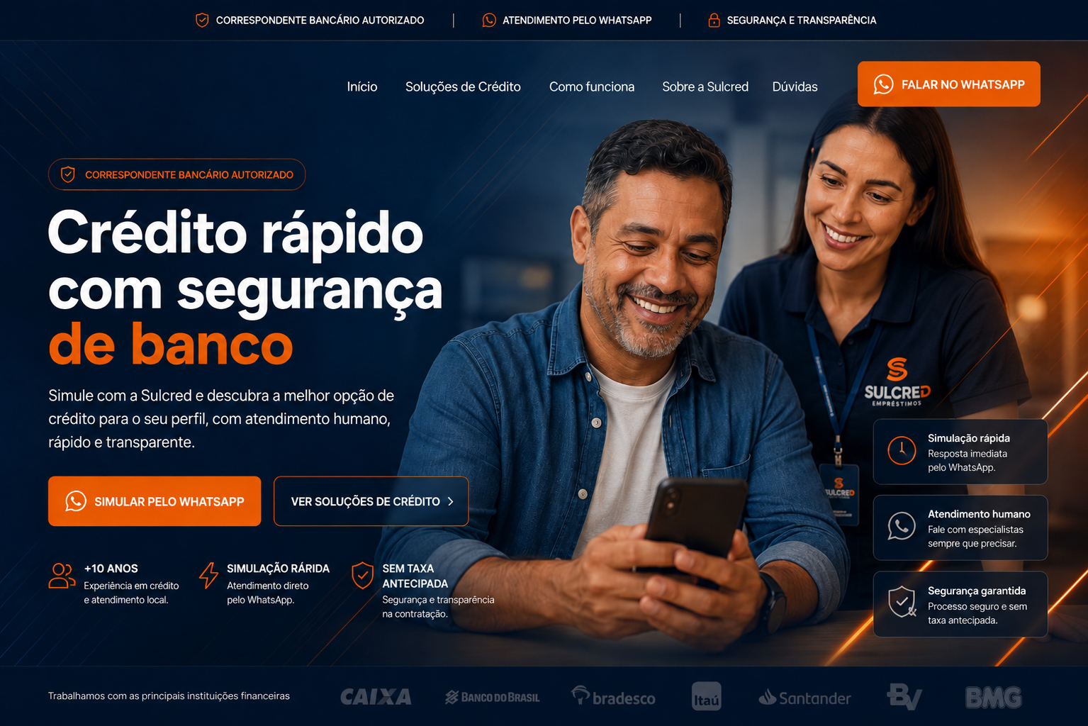 Sulcred Empréstimos - Crédito rápido com segurança de banco